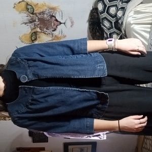 Merona denim jacket size L